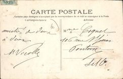 CPA Ermenonville Cabane Rousseau