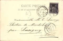 CPA Senlis Chateau De Montleveque