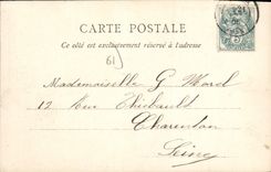 CPA Alencon kiosque à musique