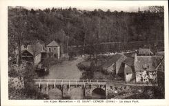 CPA Saint Ceneri Le Vieux Pont
