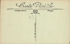 CPA La Trinite Des Lettiers Le Chateau Grille D'Entree