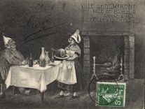 CPA Ville De Domfront Ville De Bonheur