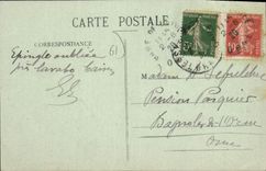 CPA L'Aigle Place Et Eglise St Martin Automobile