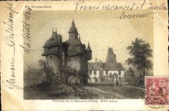 CPA Chateau De La Saucerie