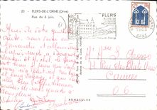 CPSM Flers De I'Orne Rue Du 6 juin