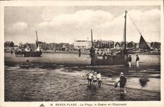 CPA Berck Plage Le Casino Et I'Esplanade