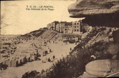 CAP Le Portel Vue Generale De La Plage