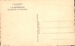 CPA La Bourboule Vue Generale Et Le Funiculaire