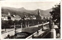 CPA La Bourboule Quai De La Dordogne square Joffre
