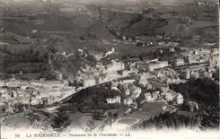 CPA La Bourboule Panorama Vu De Charlanne
