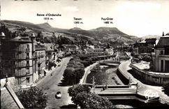 CPA La Bourboule perspective sur les ponts
