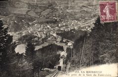 CPA La Bourboule Vue Prise De La Gare Du Funiculaire