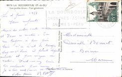 CPA La Bourboule Les Petits ânes Vue Generale