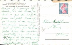 CPA La Bourboule Vue Generale Et Les terrains de camping
