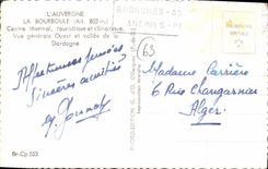 CPA La Bourboule Vue Generale Ouest