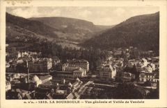 CPA La Bourboule Vue Generale Et Vallée De Vendeix