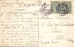 CPA Bourree D'Auvergne  folklore