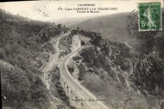 CPA Auvergne Ligne D'Ambert à La Chaise Dieu tunnel de Mayres