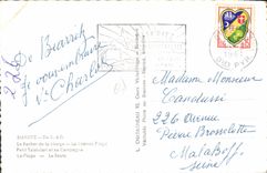 CPA Souvenir De Biarritz
