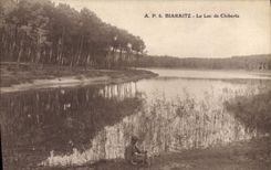 CPA Biarritz Le Lac De Chiberta