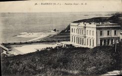 CPA Biarritz Pavillon Royal
