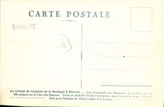 CPA Biarritz colonie de vacances de la Dordogne dessin P Verdier
