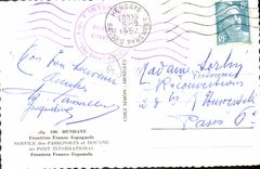 CPA HENDAYE Frontiere Franco Espagnole