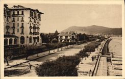 CPA HENDAYE Le Boulevard De La Plage