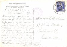 CPSM Behobie La Bidassoa Le Pont International ile des faisans Béhobia