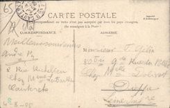 CPA Cauterets Route De Pierrefitte