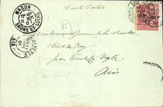 CPA LOURDES Origine Des Processions Lourdes 1886