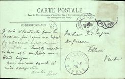 CPA Cauterets Place Saint Martin Hotel Du Parc