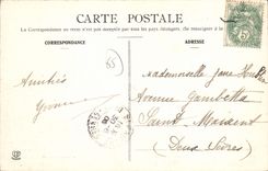 CPA Gavarnie route de Luz à Gavarnie