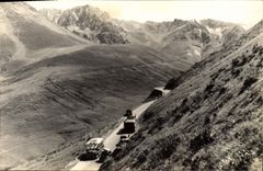 CPA Bareges La Route Le Col Du Tourmalet