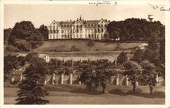 CPA Lourdes Vue Prise De La Basilique pension des dames 25 route de Pontacq