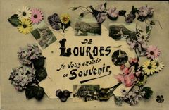 CPA Souvenir De Lourdes
