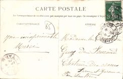 CPA Lourdes souvenir du cinquantenaire 1858 1908