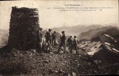 CPA ascension de Vignemale alpinisme La Tour Elevée Par Le Comte Pique Longue