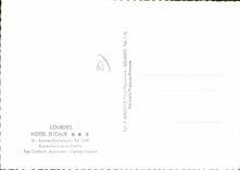 CPSM Lourdes Hotel D'Italie