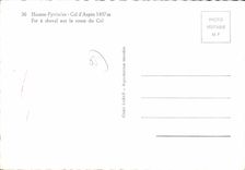 CPSM Col D'Aspin Fer A Cheval Sur La Route Du Col