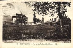 CPA Mont Louis Vue Sur Les Villas Et Les Hotels