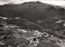 CPSM Serralongue Vue Generale Aerienne