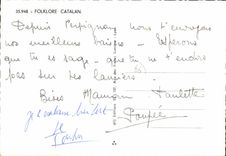 CPSM Folklore Catalan