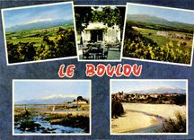CPSM Le Boulou LE VALLESPIR vue générale pont source
