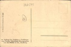 CPA Schlettstadt