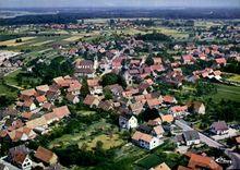 CPSM Sessenheim Vue Aerienne