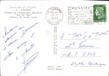 CPSM L'Alsace Groupe De Geispolsheim