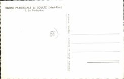 CPA Soultz Eglise Paroissiale Le Presbytere