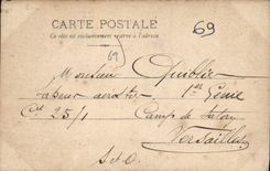 CPA Lyon Port St Clair Et croix rousse