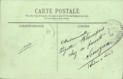 CPA Lyon Le Parc De La Tete D'Or sous la neige glissade sur lac gelé